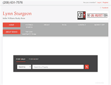 Tablet Screenshot of lynnsturgeon.com